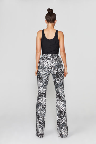 Celeta Pant - Limited Edition Feather Print: thesixes.com